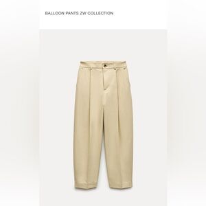 Zara balloon pants
